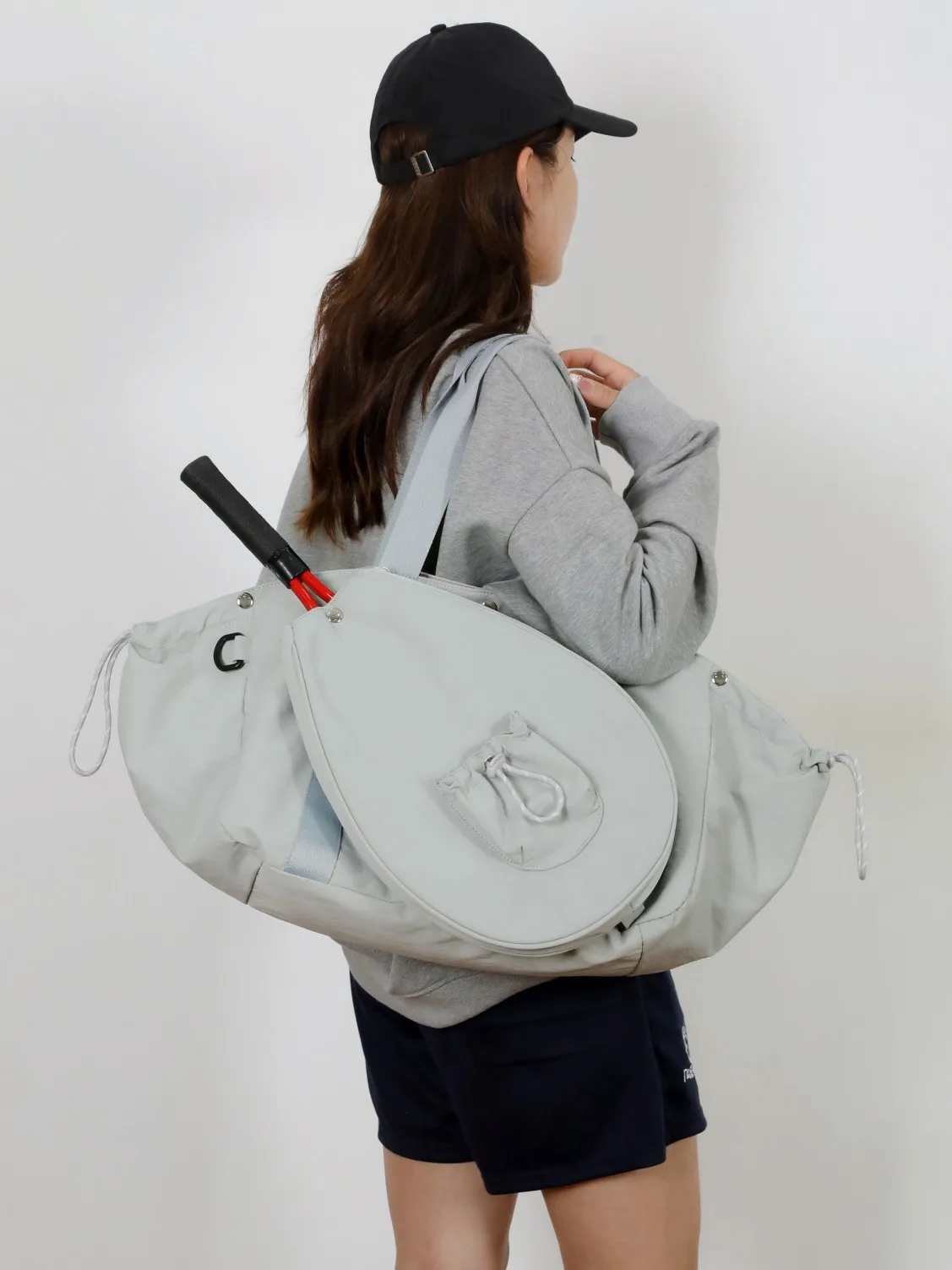 Tennis Bag Pickleball Paddle Bag Large Capacity Badminton Bag Tote Bag & Shoulder Bag Sports & Fitness Tote Bag Sport Paddle Bag