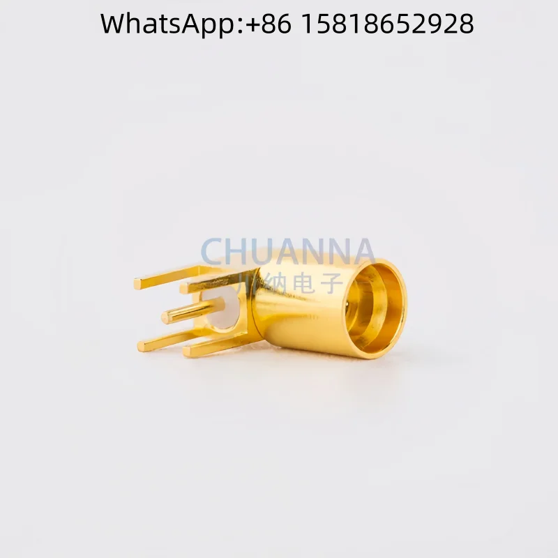 1pcs SMP-JWHD-L Small Blind-Mate RF Right-Angle Male SMP-JWE Fixed Base PCB Blind-Mate Connector