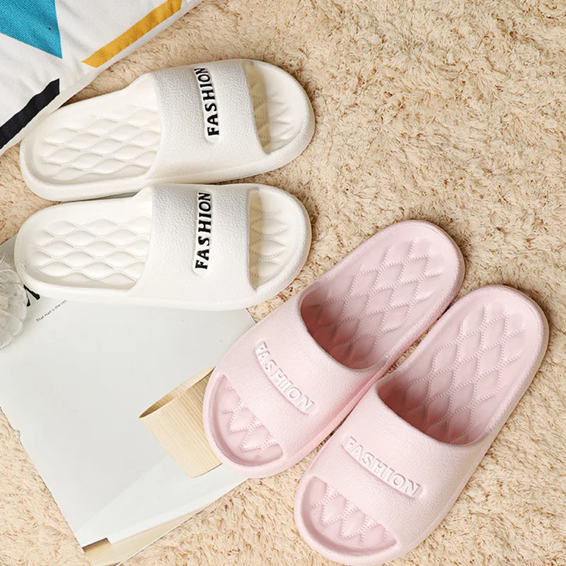 نعال فندقية مضادة للرائحة ومضادة للانزلاق للرجال والنساء ، داخلية ، صامتة ، منزلية ، حمام ، زوجين ، حمام ، صيف ، جديد ، #3