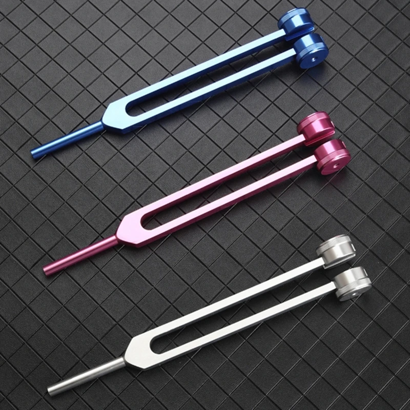 Nĩa điều chỉnh y tế bằng nhôm Búa luân xa 256 Hz với bộ vồ Hệ thần kinh