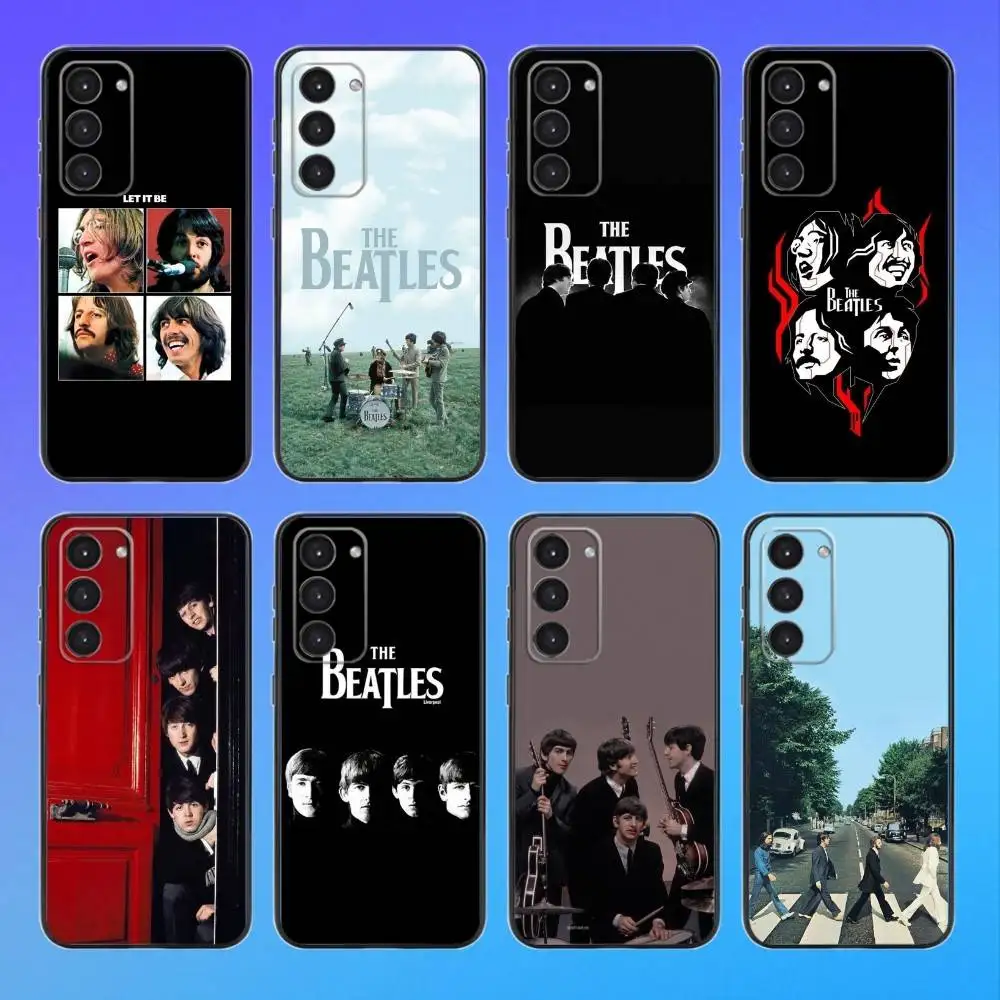 

T-The B-Band B-Beatles-es Let It Be Black Soft Phone Case For Samsung Galaxy A73,A72,A71,A53,A52