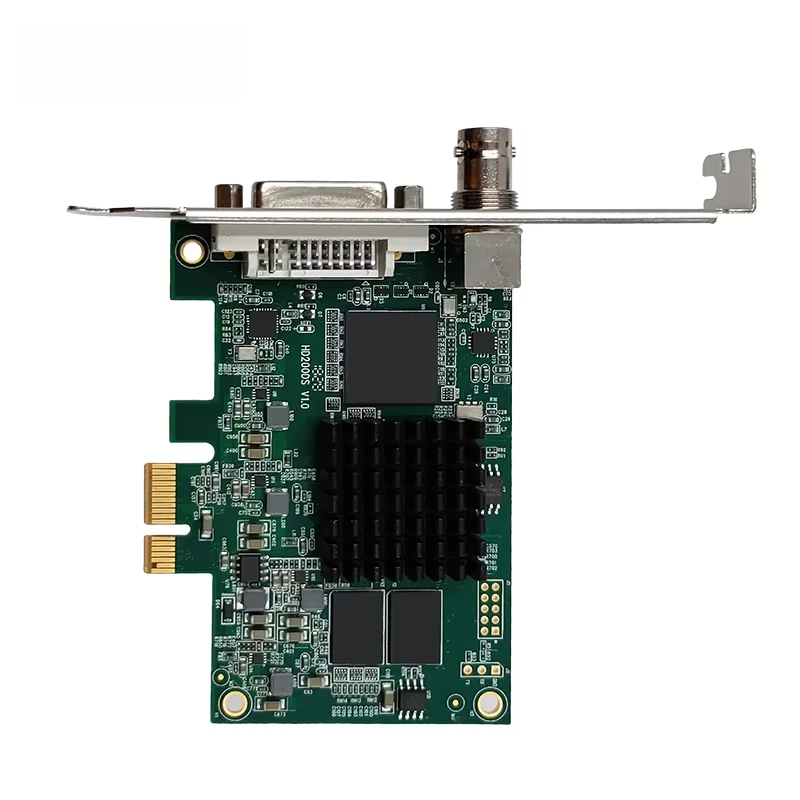 Kartu Pengambilan Video PCIe Windows Linux 1080p SDI DVI VGA YPbPr