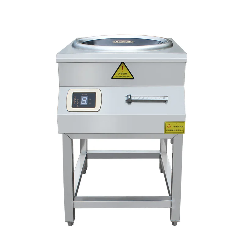 

Электромагнитная боковая плита, гостиничная задняя кухня, коммерческое отопление, кастрюля для приготовления пищи, тушеная боковая плита для загрязнения