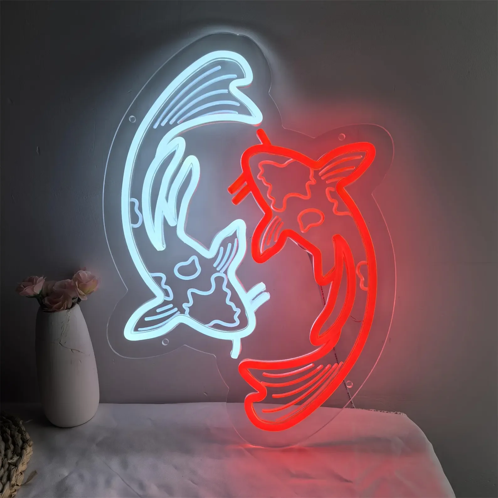 Koi Fish Neon Sign,…