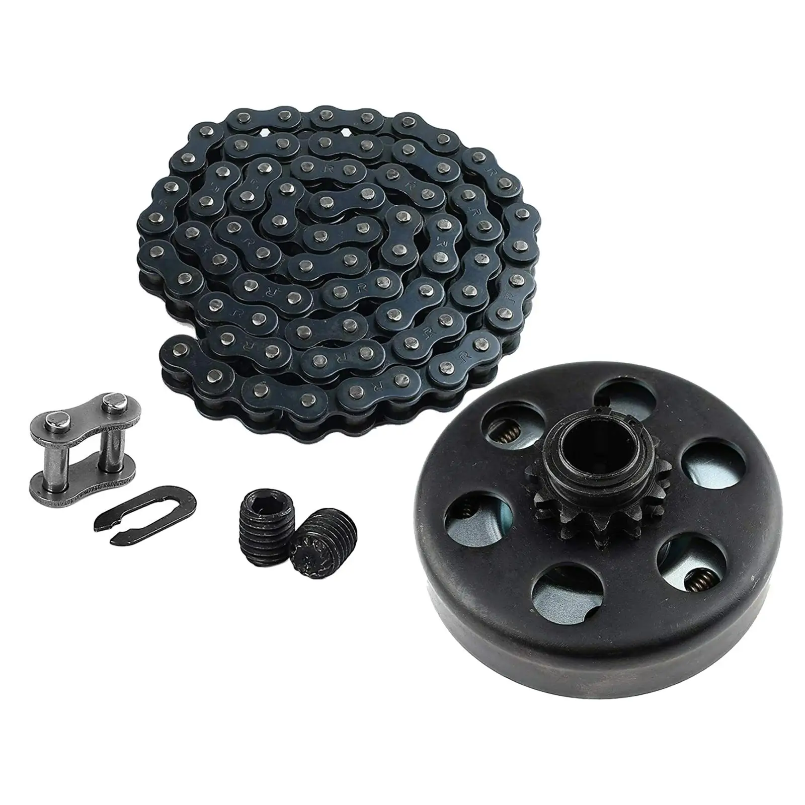 Centrifugal Clutch & CHAIN # 35 for Go Kart Trolley Bike