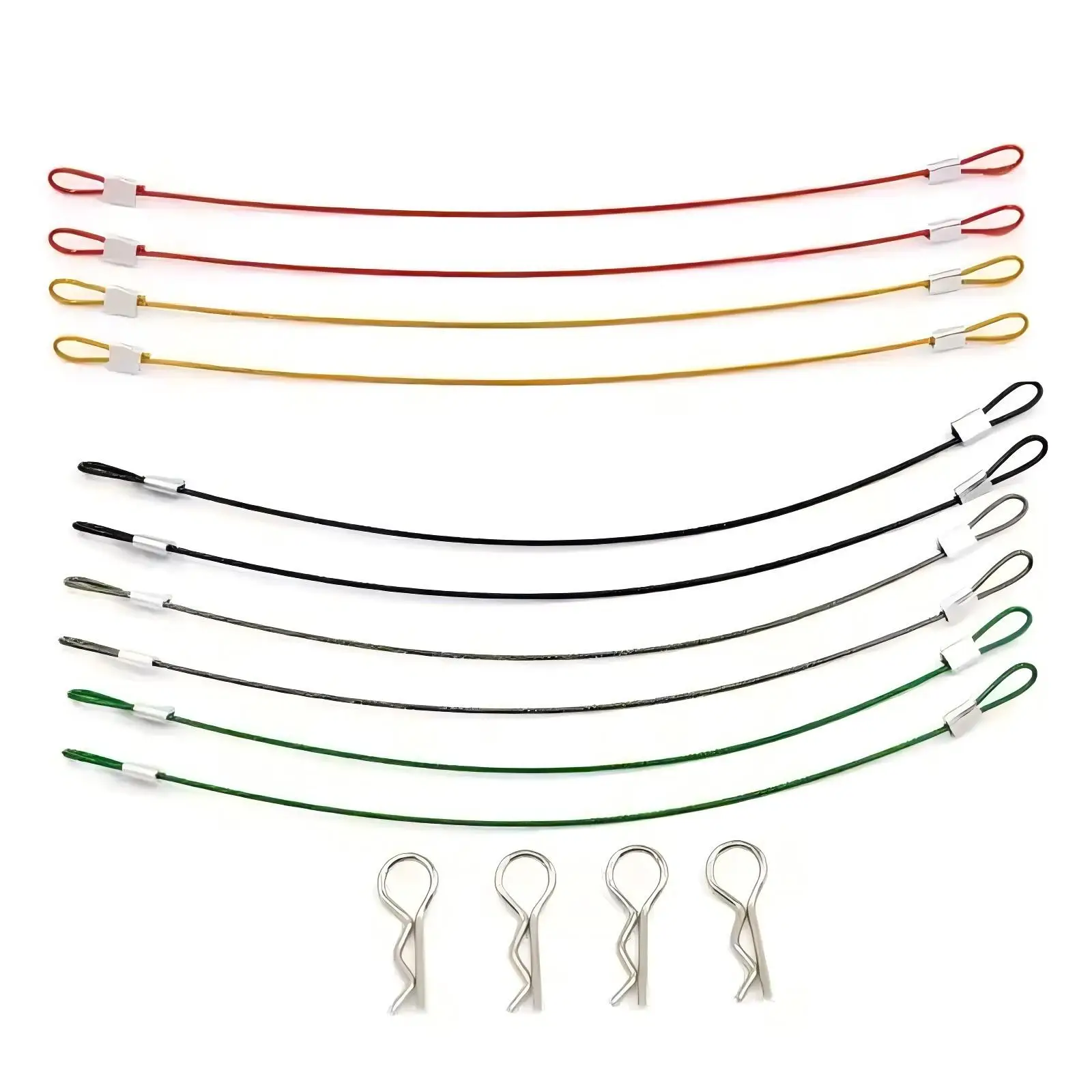 컬러풀한 RC카용 분실 방지 클립 |   크롤러 버기 드리프트 트럭용 업그레이드 부품