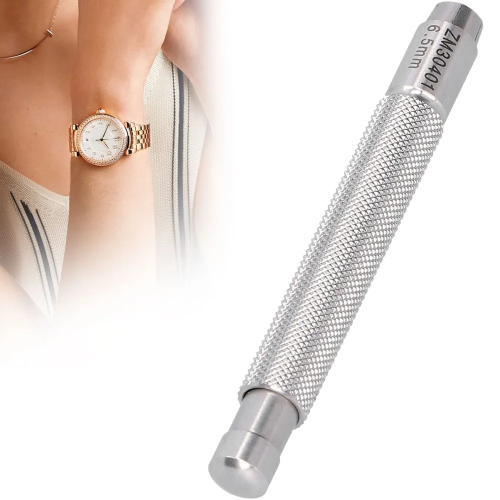 

Alloy Steel Material Watch Crown Winder Silver Color Multiple Sizes Watch Mechanical Winding Tool Watch Crown Helper