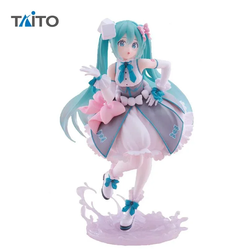 

TAiTO Hatsune Miku 39 Memorial Day 2nd Season Glittering Star Melty Sugar Ver. Anime Figure Action Model Collectible Toys Gift