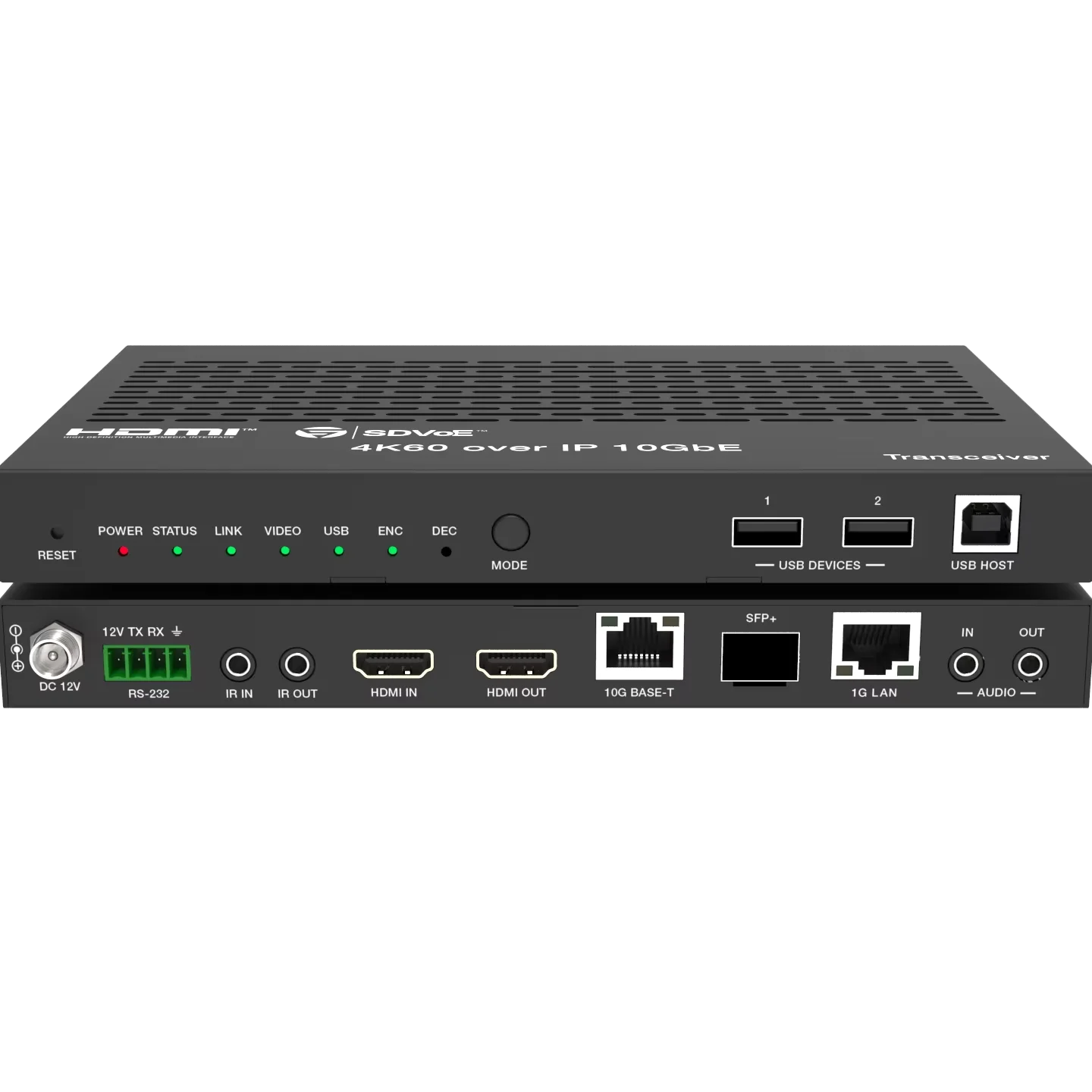 Encoder/decodificatore SDVoE 4K HDMI HDR AV su IP Commutazione continua, matrice, controllo video wall 9X9 e funzione multi-viewer