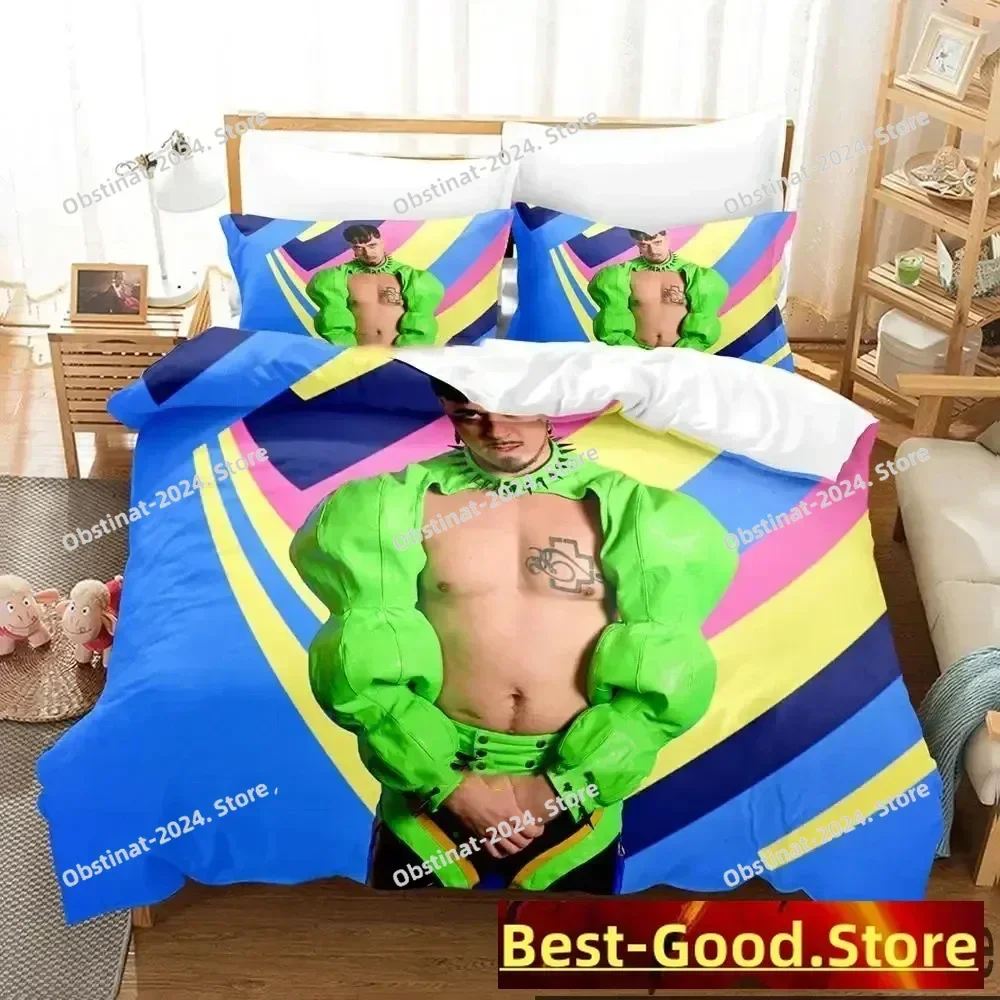 Käärijä Cha Cha Cha kaarija 3D Printing Comforter Bedding Set,Duvet Cover Quilt Cover Pillowcase,King Queen Size Bedding Set Kid