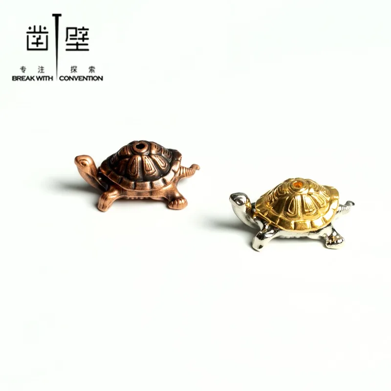 Liga criativa caracol pequenos ornamentos pequena tartaruga bonito vívido pequeno animal decoração para casa bonsai com incenso artesanato estatuetas
