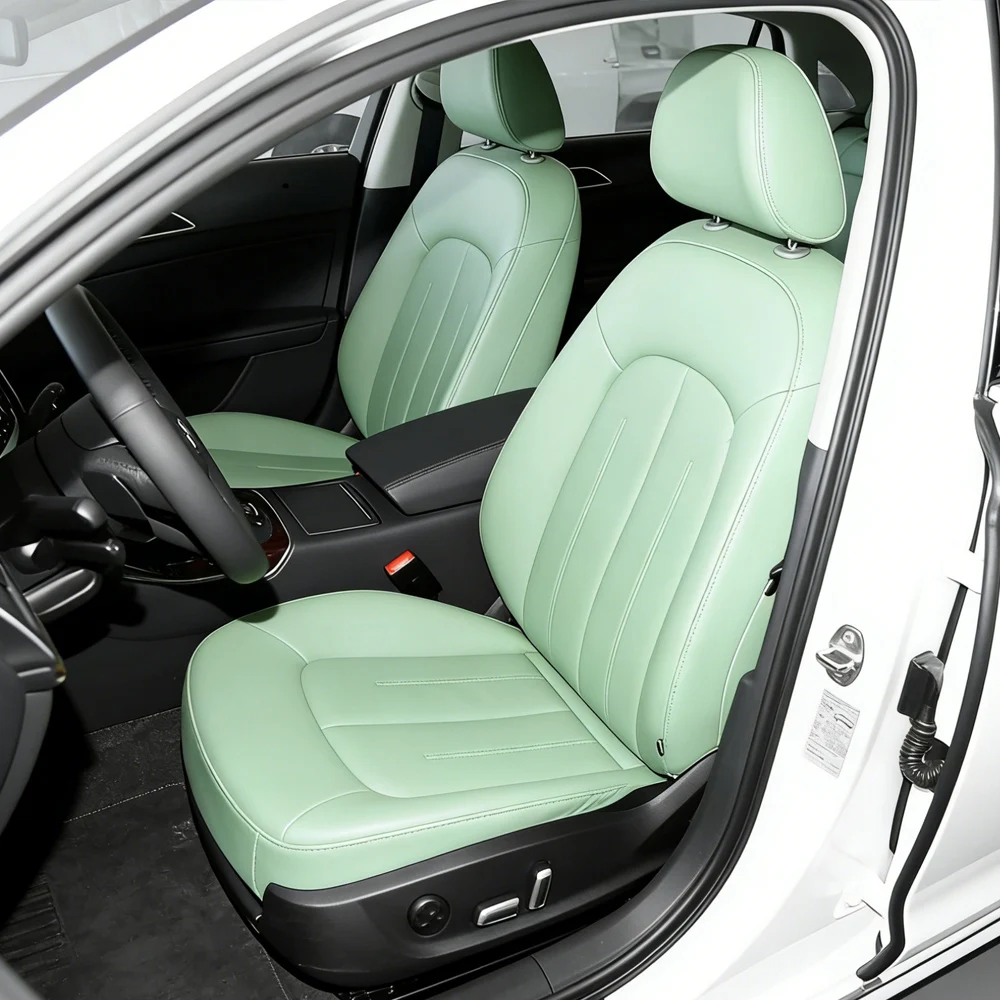 

Car Special Seat Cover For Audi A6 2012 2013 2014 2015 2016 2017 2018 PU Leather Car Seat Covers Interior Protector Accessories