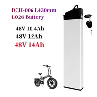 DCH-006 48V Battery Pack 17Ah 14Ah 12.8Ah 10.4Ah for MX01 LAFLY X3 JINGHMA R7 R5, for 48V 1000W 750W 500w Motors