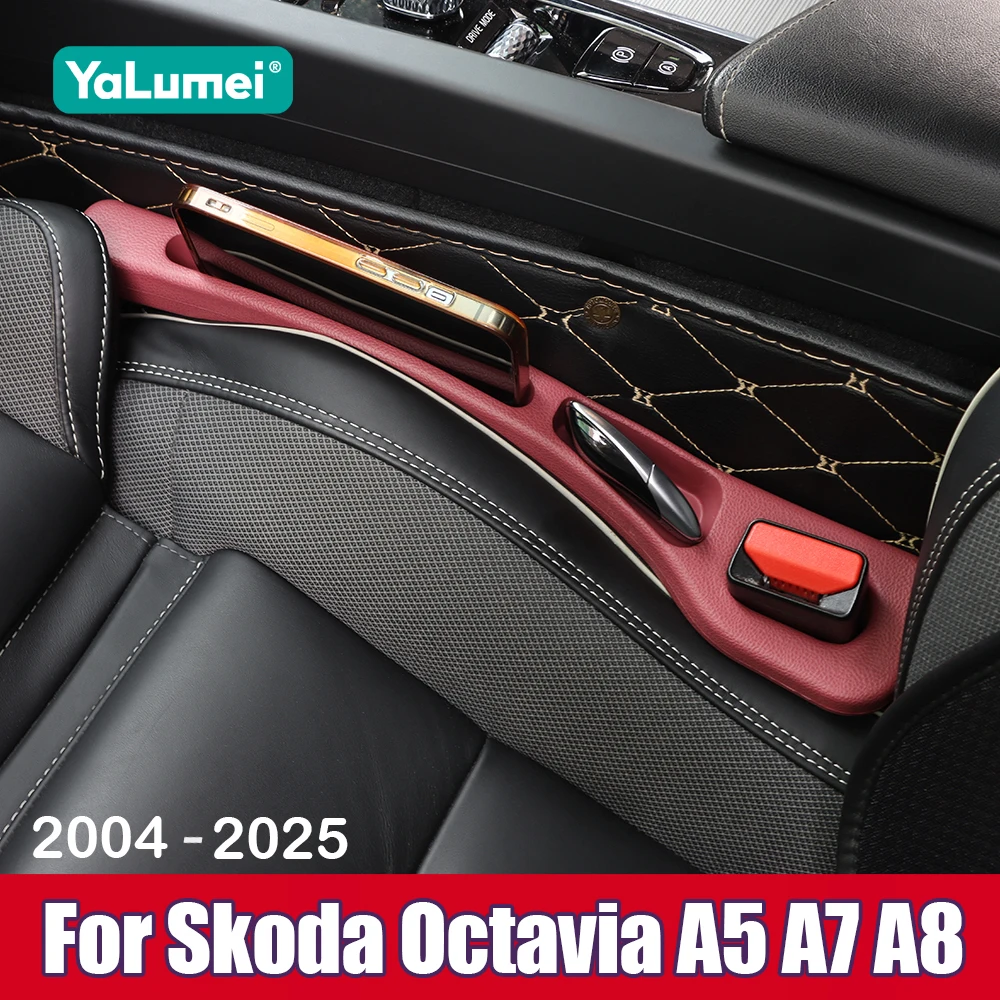 

For Skoda Octavia 2 3 5 A7 A5 Pro A8 MK4 2004 - 2017 2018 2019 2020 2021 2022 2023 2024 2025 Car Seat Gap Filler Accessories