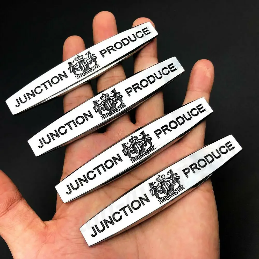 4x Metal JUNCTION PRODUCE JP الفاخرة VIP شعار الحاجز شارة الشارات ملصق JDM #2