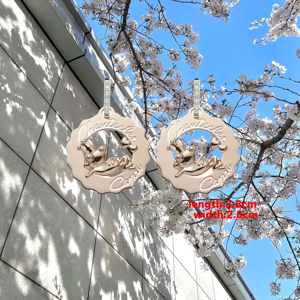 

Chanteclers Evening Banquet Prom Party Glam Gold Stud Earrings 925 Sterling Silver Plated Shiny Ear Jewelry