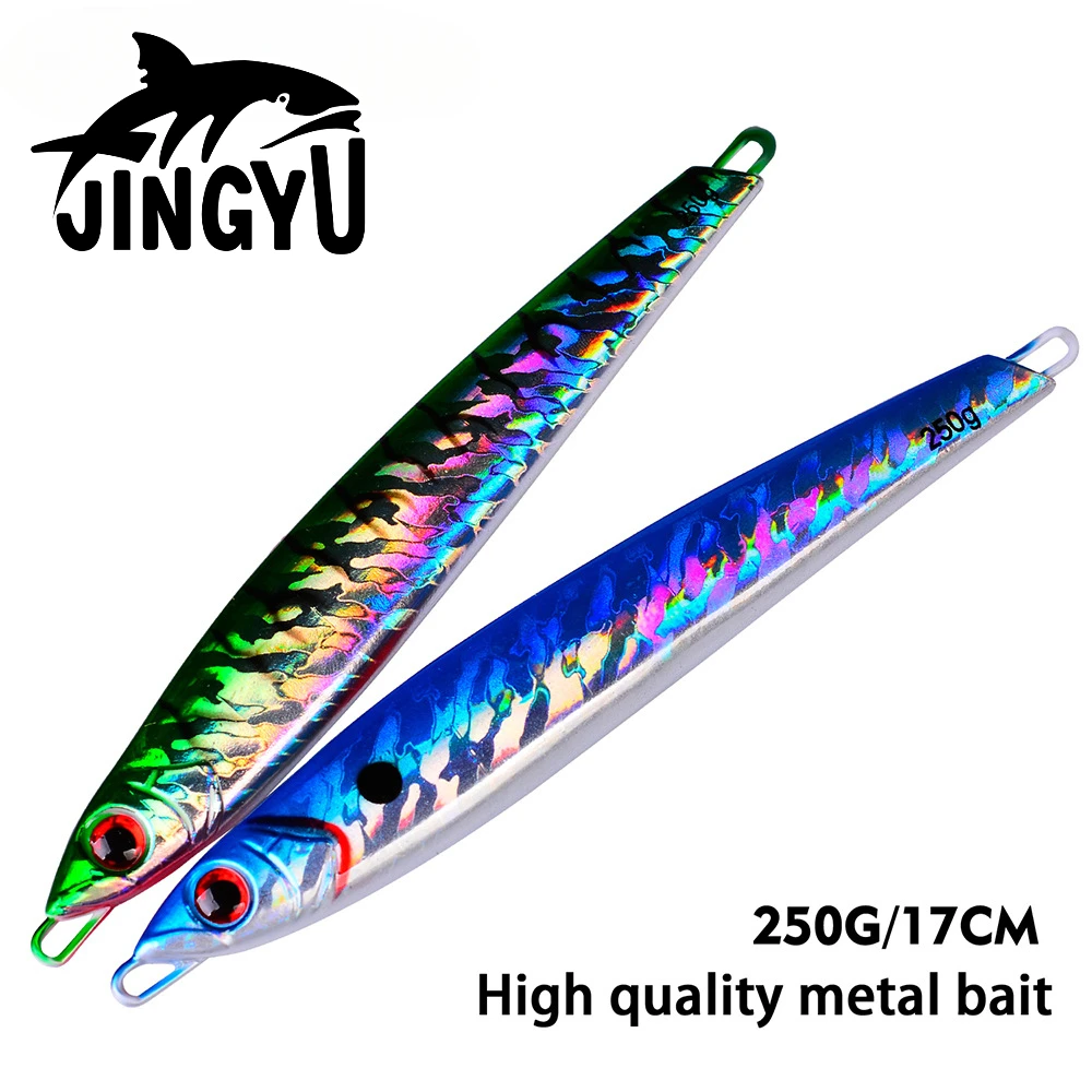 

JINGYU Sinking Pencil Bait 250g/17CM Wobbler Gravity Transfer System Popper Pesca Swimbait Long Cast Minnow Tackle Fishing Lure