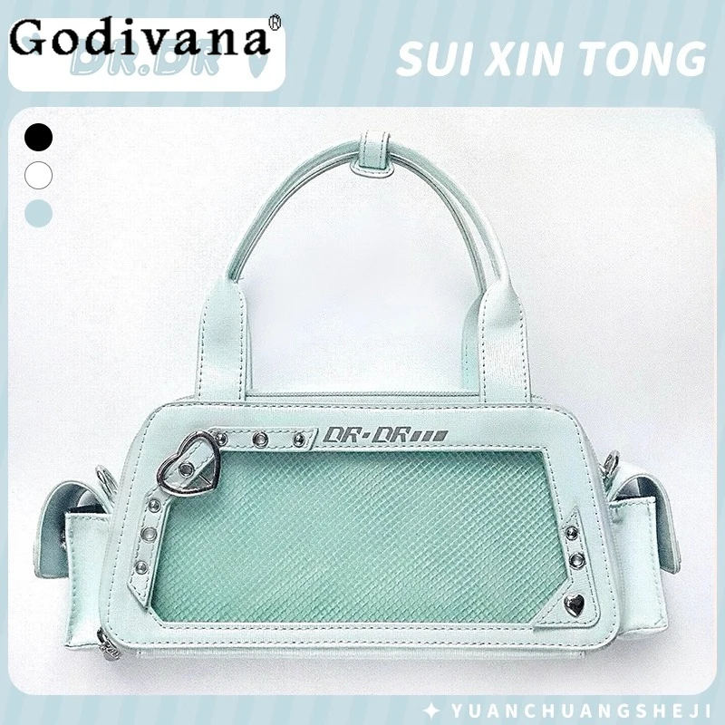 

Original Y2k Itabag Student Japanese Two-dimensional Element Small Capacity Shoulder Messenger Bag Sweet Girl Versatile Handbag