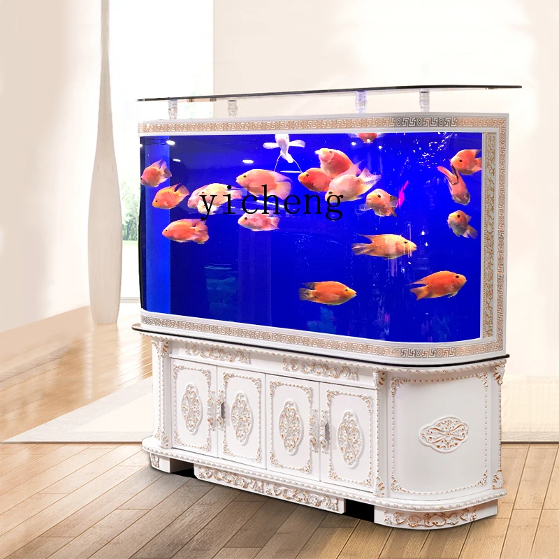 

LSL living room large household floor-to-ceiling small self-circulating lazy water-free bottom filter ecology