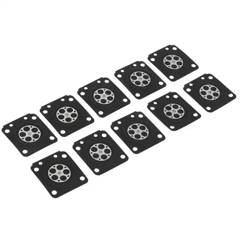 10PCS/Set Carburetor Parts Chainsaw Carburetor Membrane Gasket Set Fit for ZAMA180