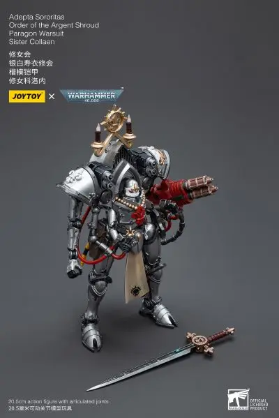 

【FS】JOYTOY Warhammer 40K Масштаб 1/18 Фигурки Adepta Sororitas Paragon Warsuit Sister Collaen Модели Игрушки Подарки