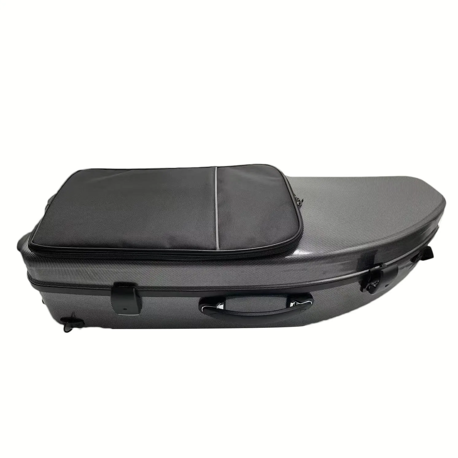 Multiple Styles Alto Saxophone Hard Case Shock‑Resistant Water‑Resistant PC ABS With Accessory Compartment And Shoulder Strap