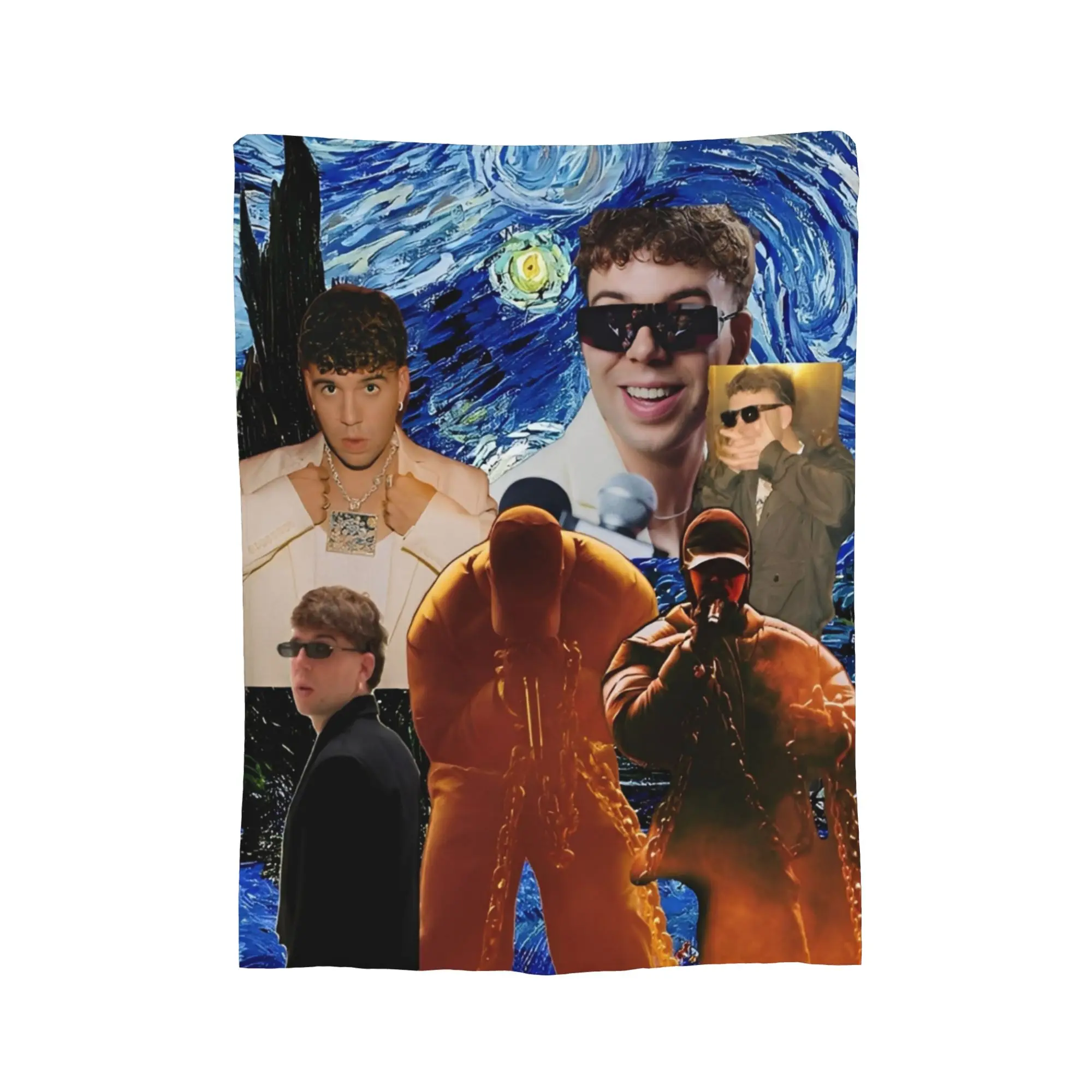 Quevedo Singer Cool Rapper  Blanket Cozy Soft  Throw Blankets for Couch 50x60 Inch Multi-size Quilt