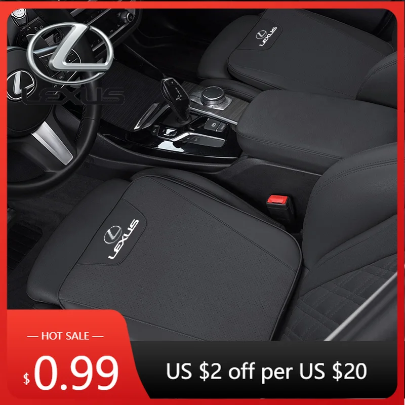 

Наклейки для интерьера автомобиля, кожаная мягкая подушка для сиденья, толстая губчатая подушка 6 см для Lexus F-SPORT ES RX NX LS UX LM LX GX LC RZ
