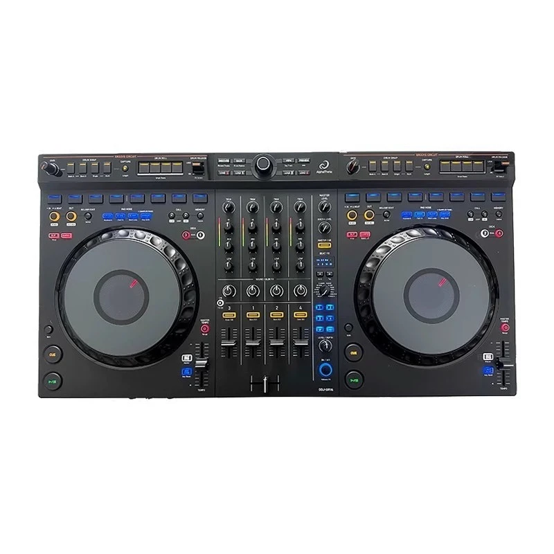

Advanced four-channel controller for DJ players, dedicated to music