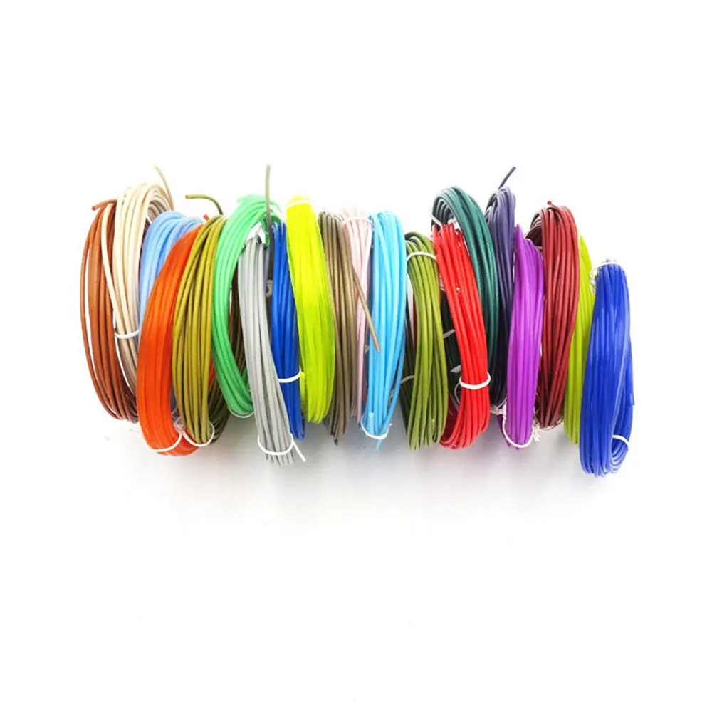 PCL Filament 1.75mm Diameter for Low-temperature 3D Pen Colorful 3D Printing Material Odorless Safe Length Multiple Colors