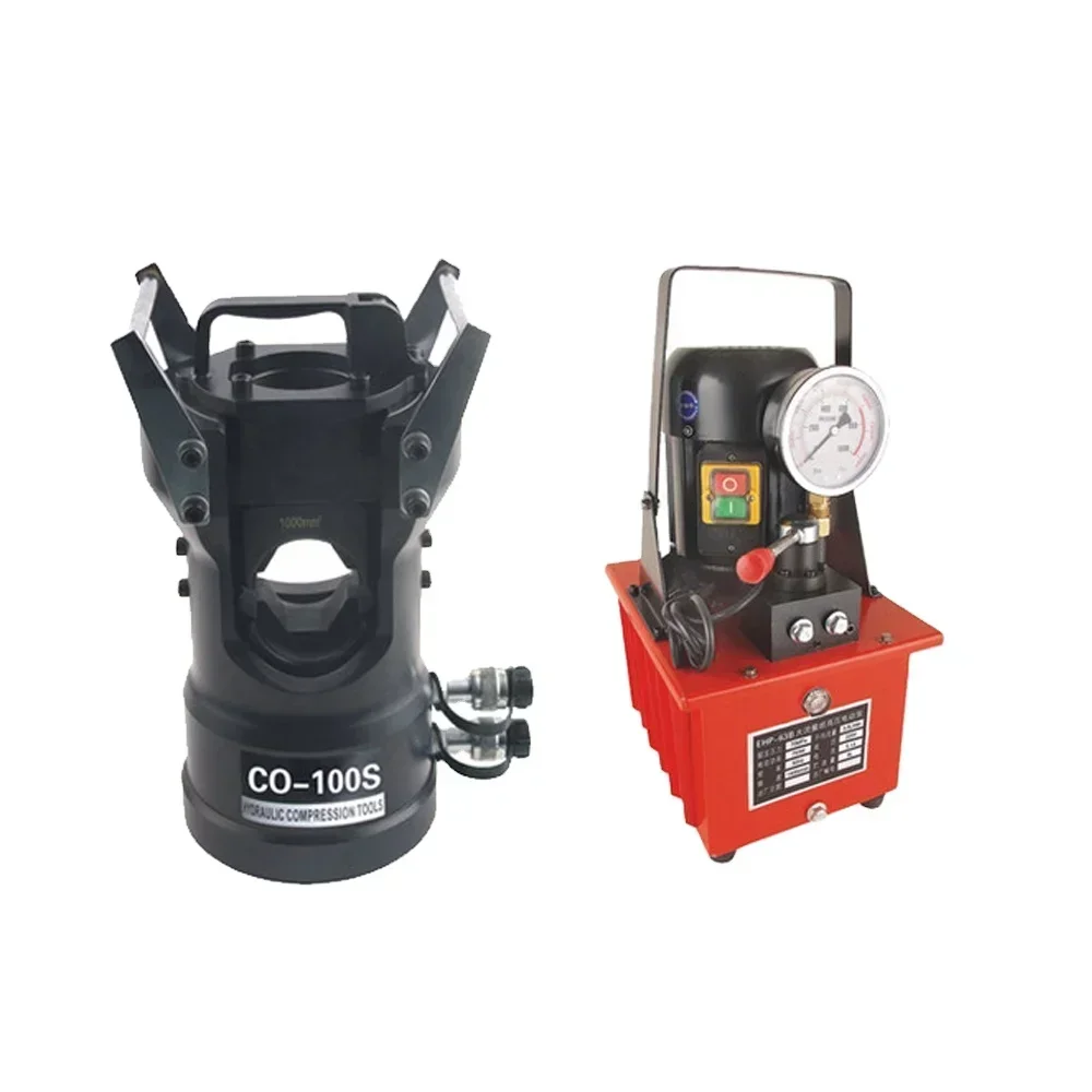 

Construction wire rope press machine with Moveable dies CO-100S Crimping Tool Head