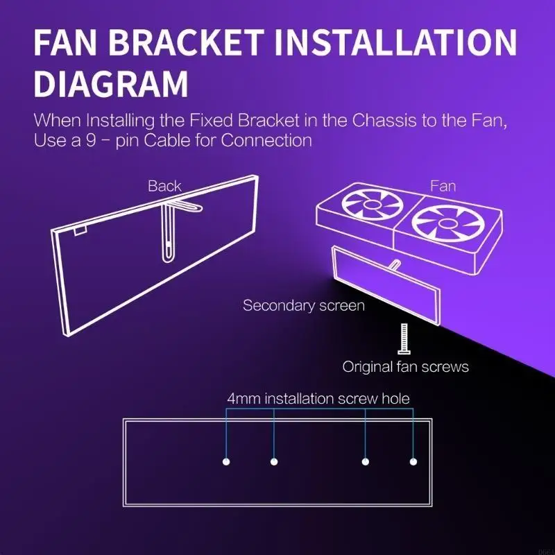 

Multiple Functional 9.2 Foot Computer Screen for Execution Monitoring CPU Temperature Display and Alerts Management