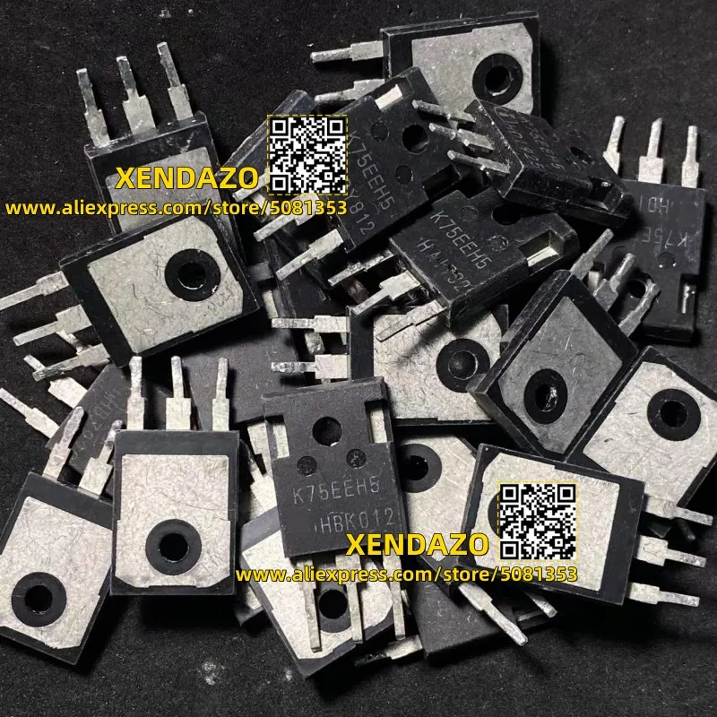 10PCS/LOT K75EEH5 IKW75N65EH5 TO-247 600V 75A IGBT MOSFET