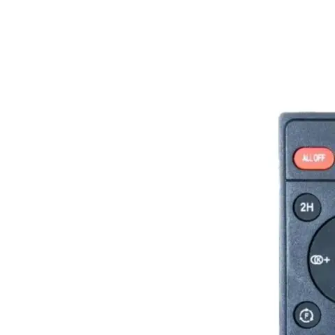 XH132 Infrared Remote Control With Stand Dimmable 6 For Ceiling Fan Light Wireless Controller 85-265V Black ABS