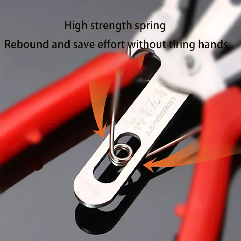 Double-port Agriculture Thinning Scissors Fruit Flower Bonsai thinning Shears Multi-use Pruning Garden Picking Cultivating Tool