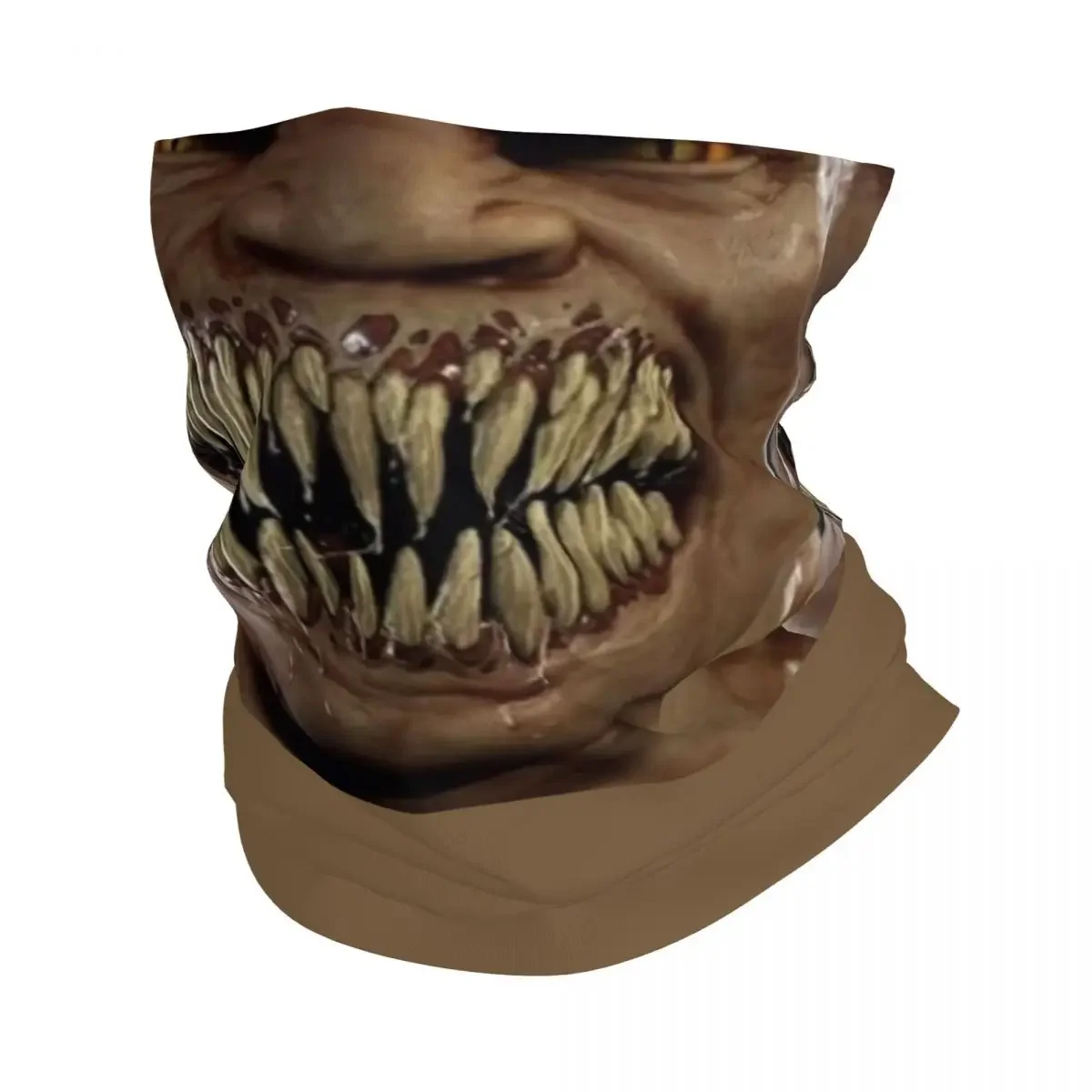 Mortal Kombat Baraka Winter Headband Neck Warmer Men Women Ski Cycling Tube Scarf Fighting Game Face Bandana Gaiter