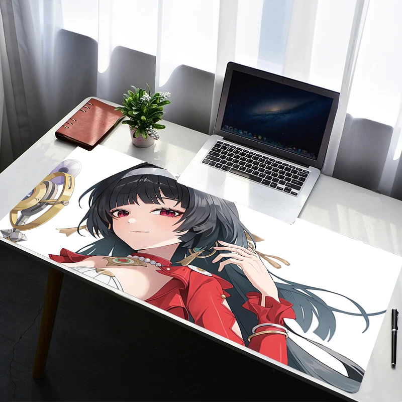 

Mouse Pad Computer Gamer PC Accessories Zenless Zone Zero Astra Yao Mousepad Rubber Non Slip Desk Mat Laptop Gamer Keyboard Pad