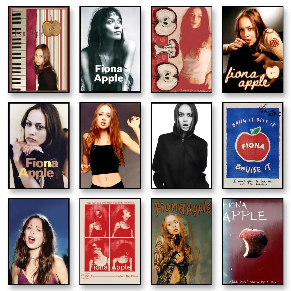 Singer F-Fiona Apple Poster Poster Art With Prints Home Bedroom Living Room Decoration Gift