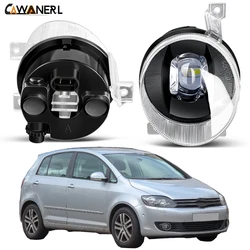 2 X 30W LED Fog Light Assembly Car No Error Fog Daytime Running Lamp 6000LM For Volkswagen VW Golf Plus 2004 2005 2006 2007 2008