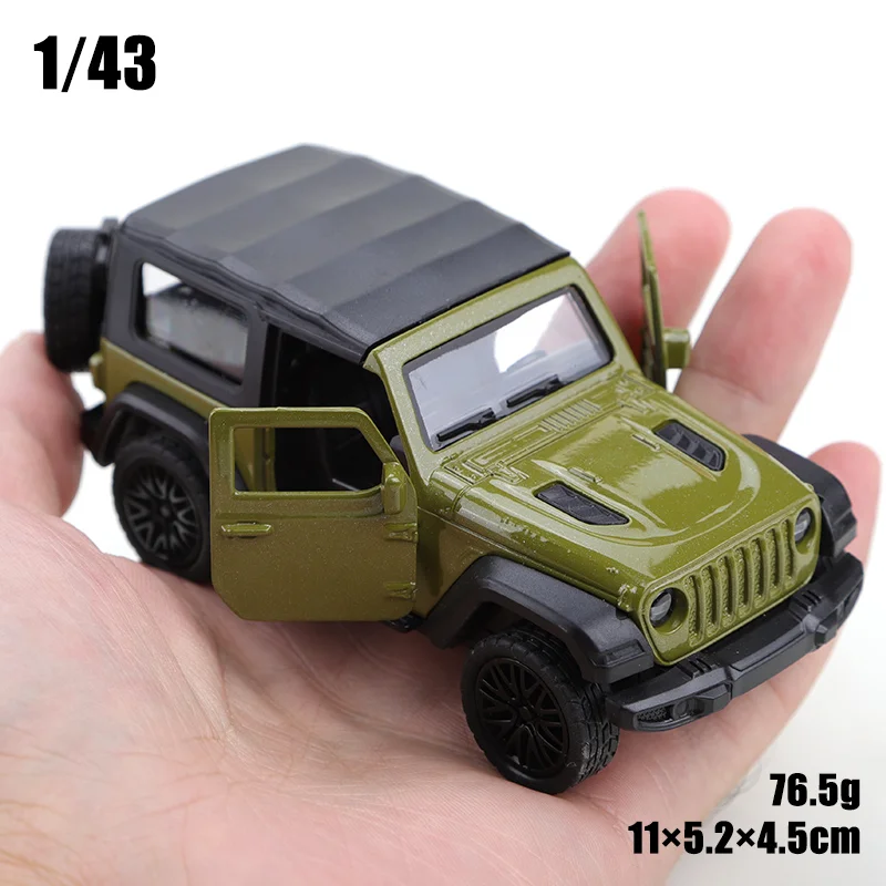 1/43 New Alloy Off-Road Model, Three-Door Metal Version, Exquisite Gift