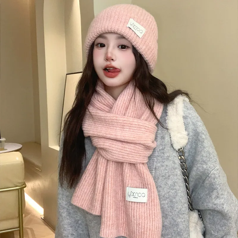 set-cappello-e-sciarpa-in-lana-lavorata-a-maglia-spessa-per-donna-caldo-invernale-circonferenza-ampia-cappello-antifreddo-scaldacollo-autunno-inverno-due-pezzi