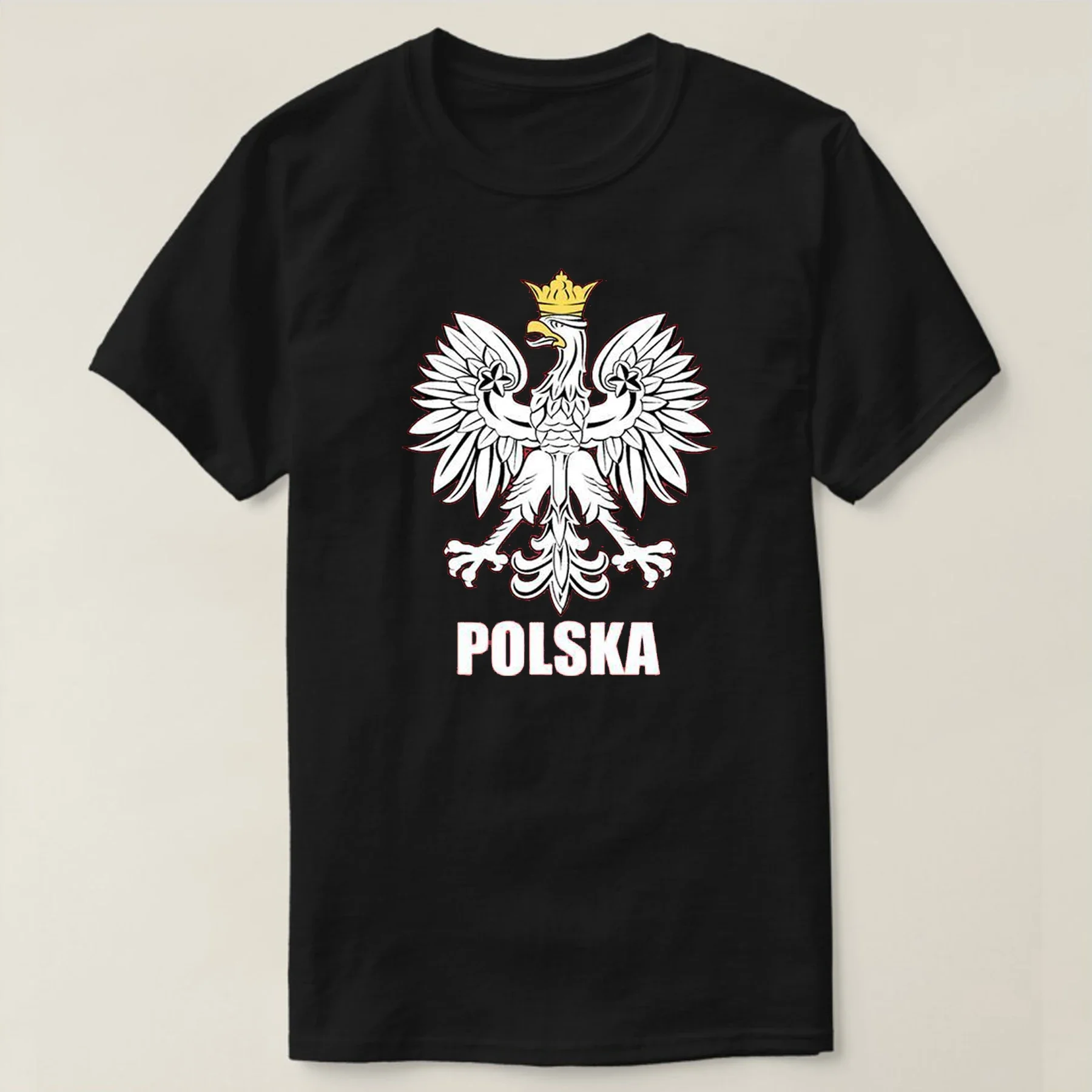 

Fashion Polish Eagle Polska Flag T-Shirt. Summer Cotton Short Sleeve O-Neck Mens T Shirt New S-3XL
