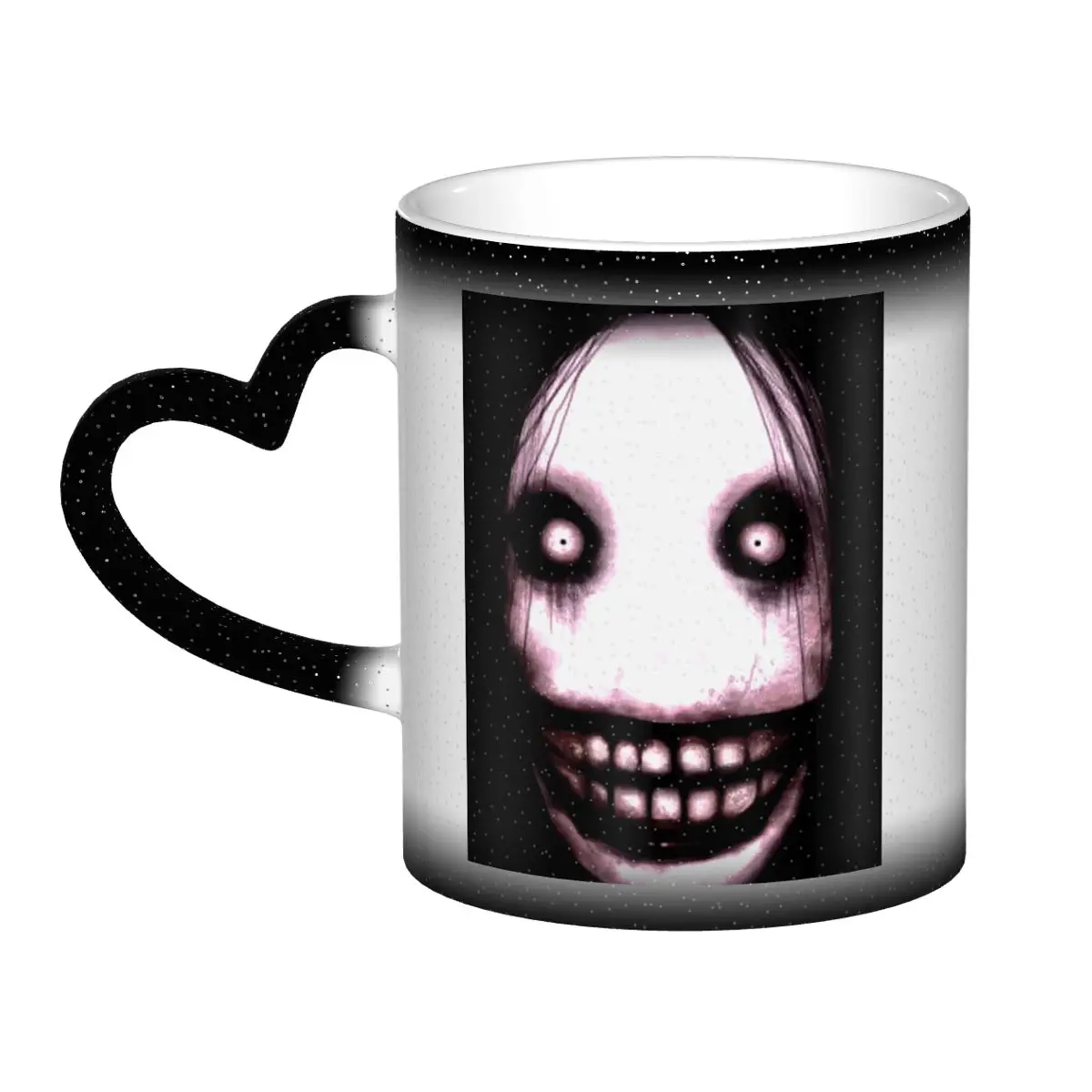 Jeff The Killer Creepypasta Horror Meme Graphic Dark Internetcore Mug Ceramic Coffee Cups Tea Mugs Milk Cup Drinkware Gifts