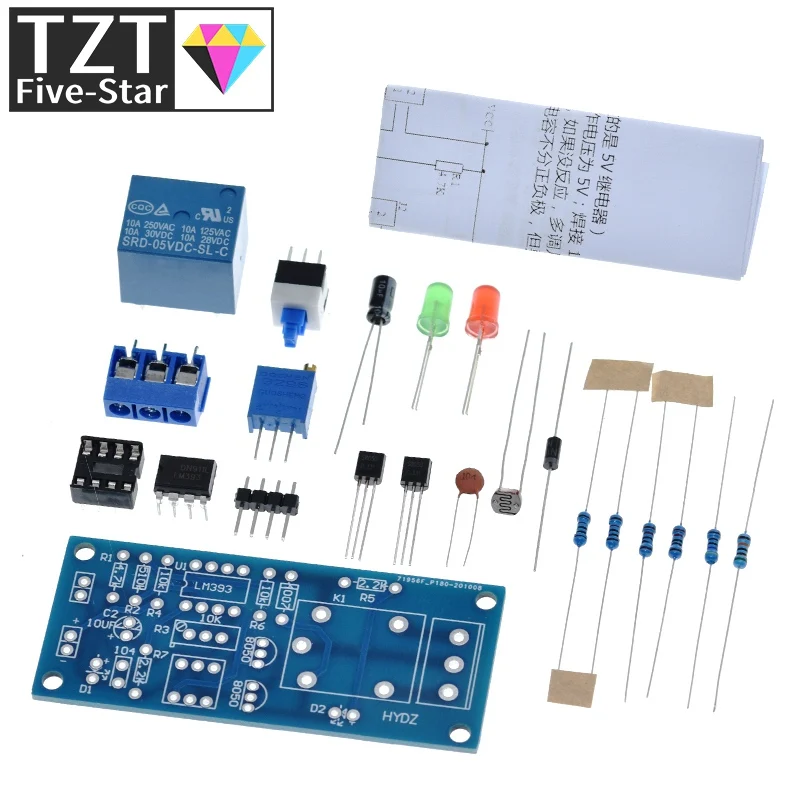 Light Control switch diy kit street lamp stair automatic control switch electronic welding circuit board student Laboratory