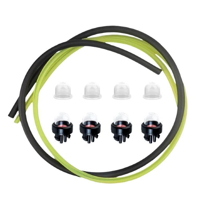 4-Pack 12318139130 Primer Bulb and 2-Pack Fuel Line Compatible with Echo CS-305 CS-306 CS-310 Chainsaws PB-770H PB-770T Blowers