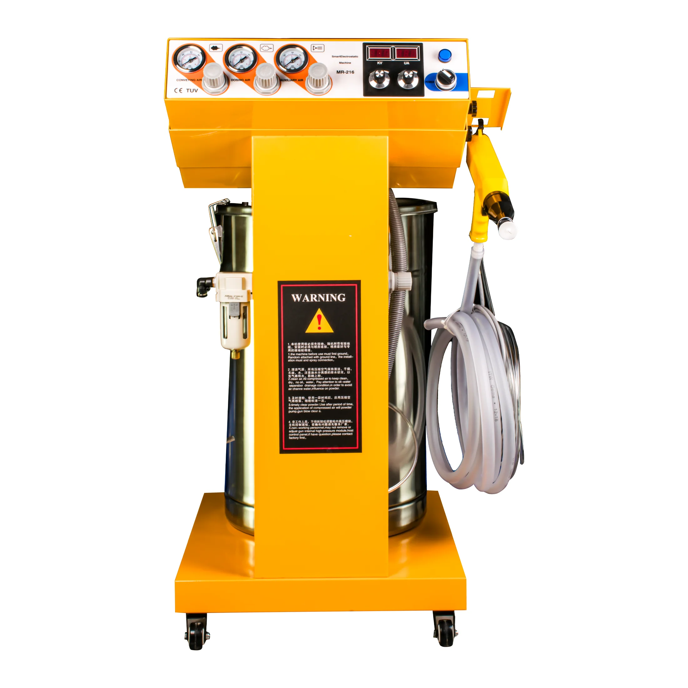 Intelligent Electrostatic Powder Coating Machine, Plastic Spray Gun for Powder Painting Equipment