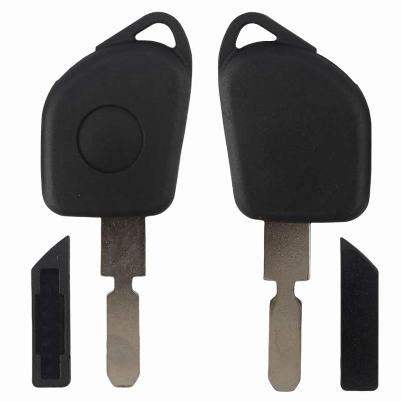 FLYBETTTER OEM 10Pcs Replacement Key Case Transponder Key Shell For Peugeot 406