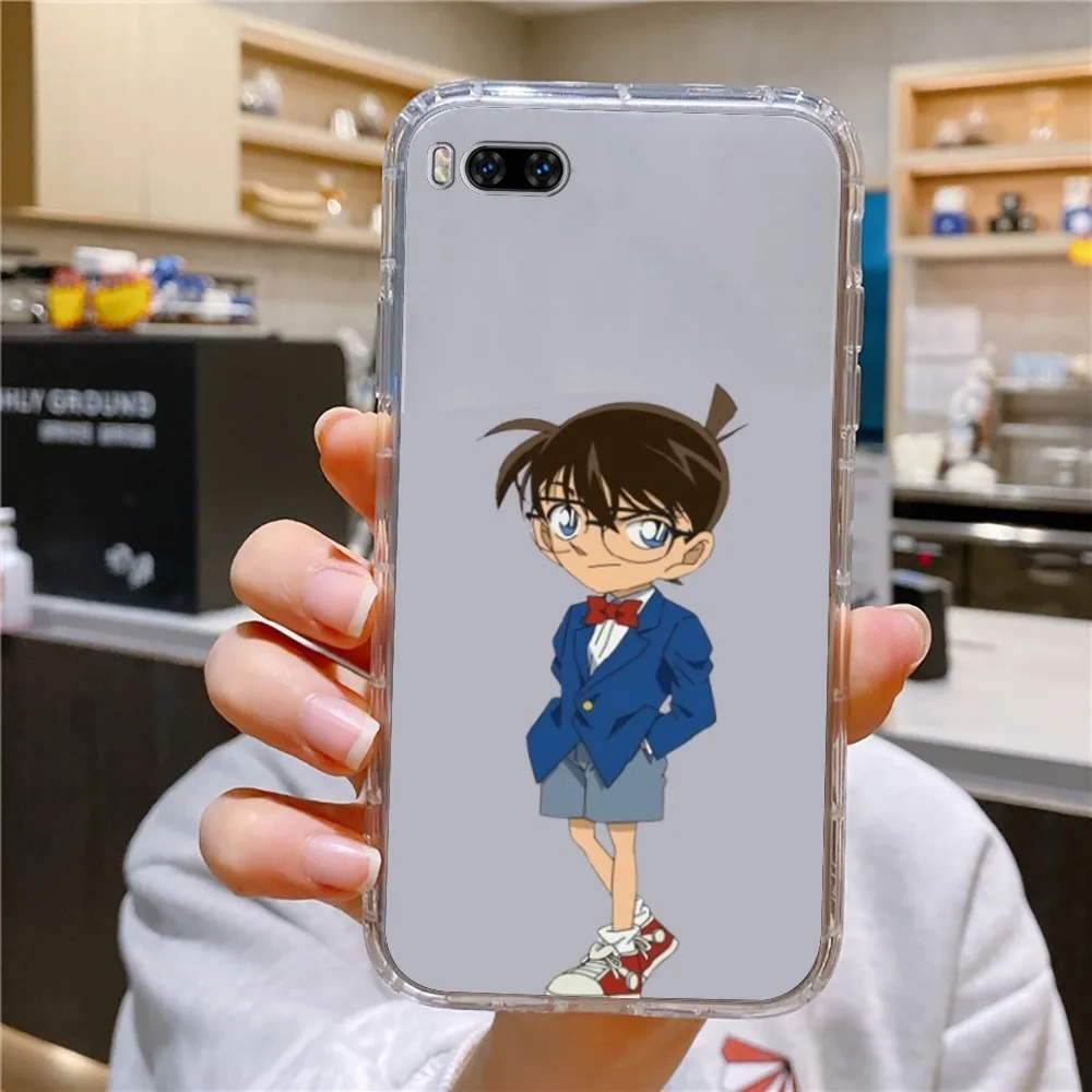 D-detective C-conan Anime Phone Case For Huawei Mate P10 P20 P30 P40 P50 Smart Z Honor 50 60 70 Pro Lite Transparent Case