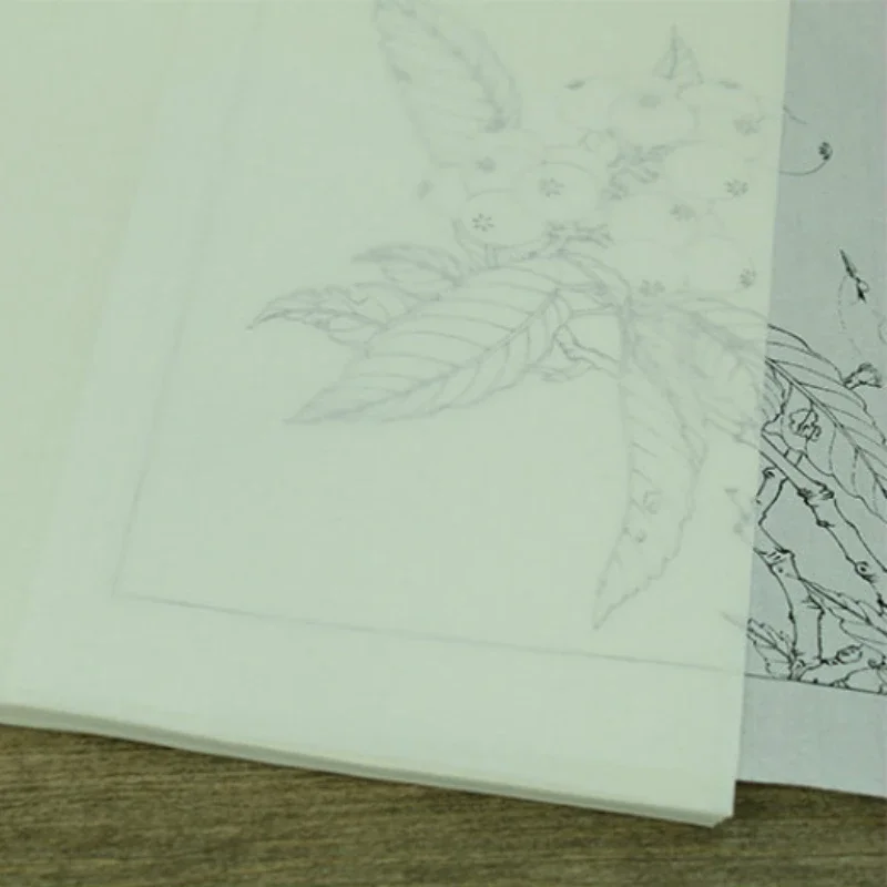 Superdun Mica Rijp Rijstpapier Chinese Zorgvuldige Aquarel Xuan Papier Klein Normaal Script Borstel Kalligrafie Papier