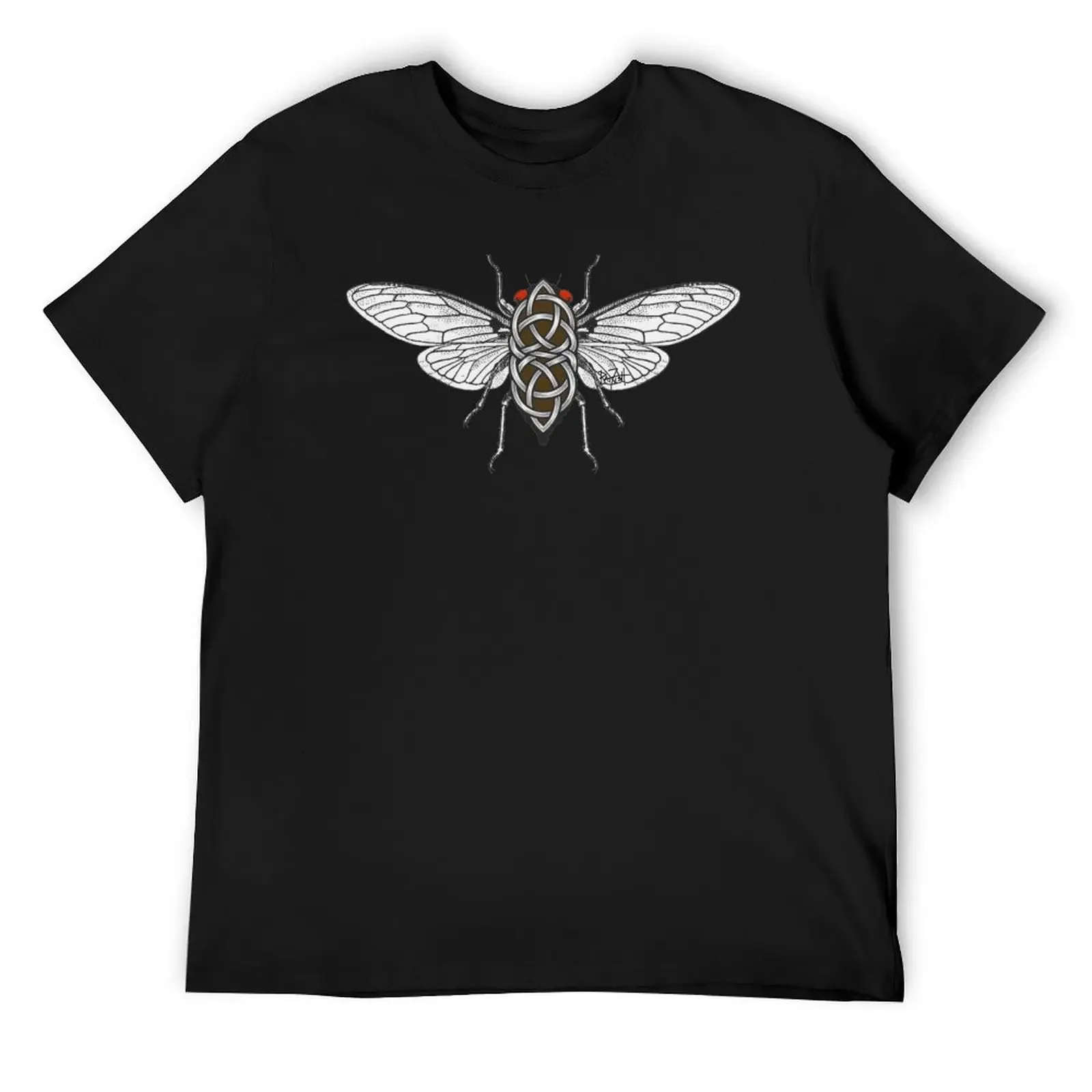 Celtic Cicada Brood X T-Shirt anime stuff oversizeds mens t shirt graphic